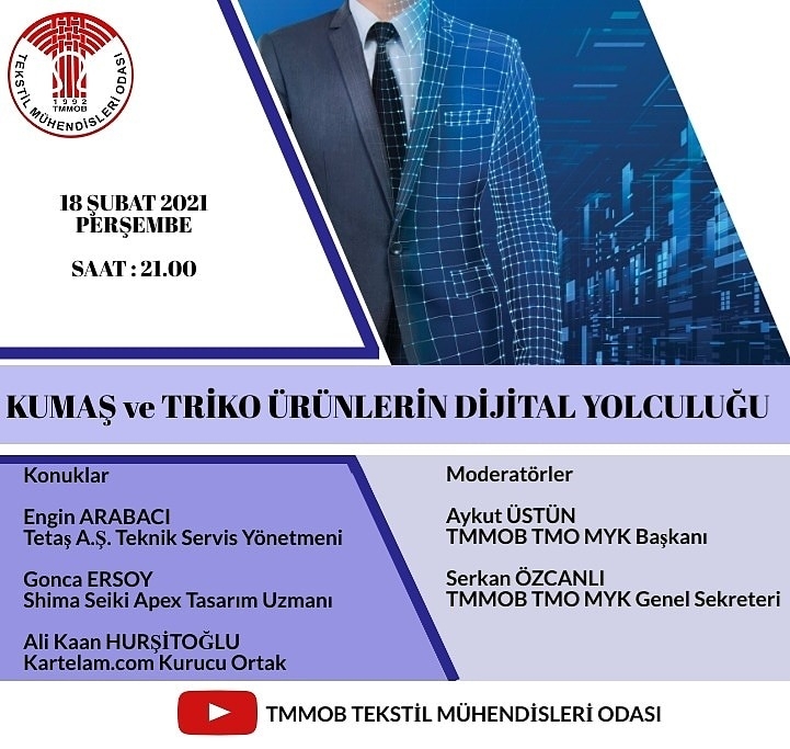 KUMAŞ ve TRİKO ÜRÜNLERİN DİJİTAL YOLCULUĞU